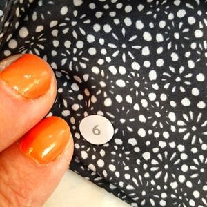 Blk/wht Lululemon hi waist Harlem Joggers size 6